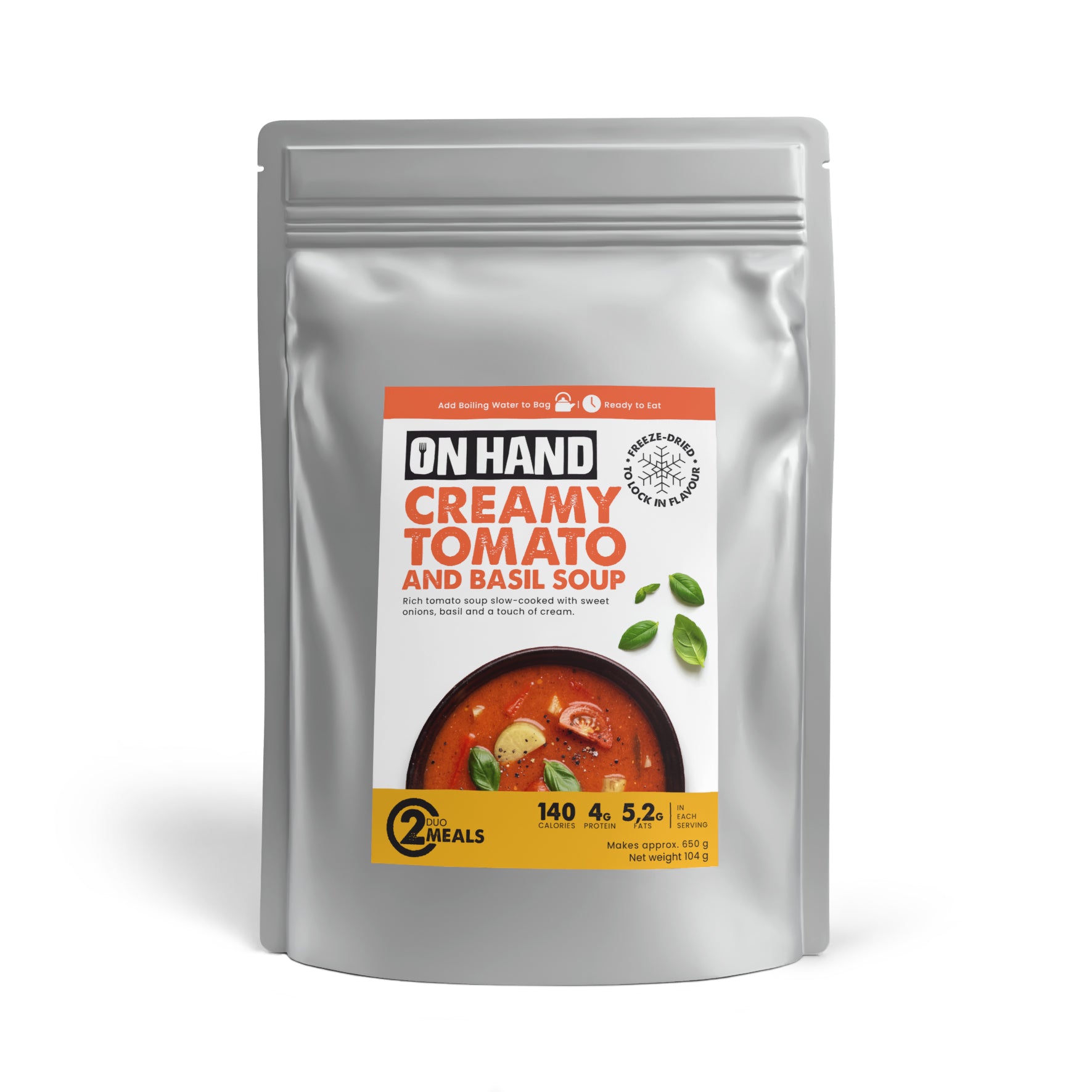 Creamy Tomato and Basil Soup