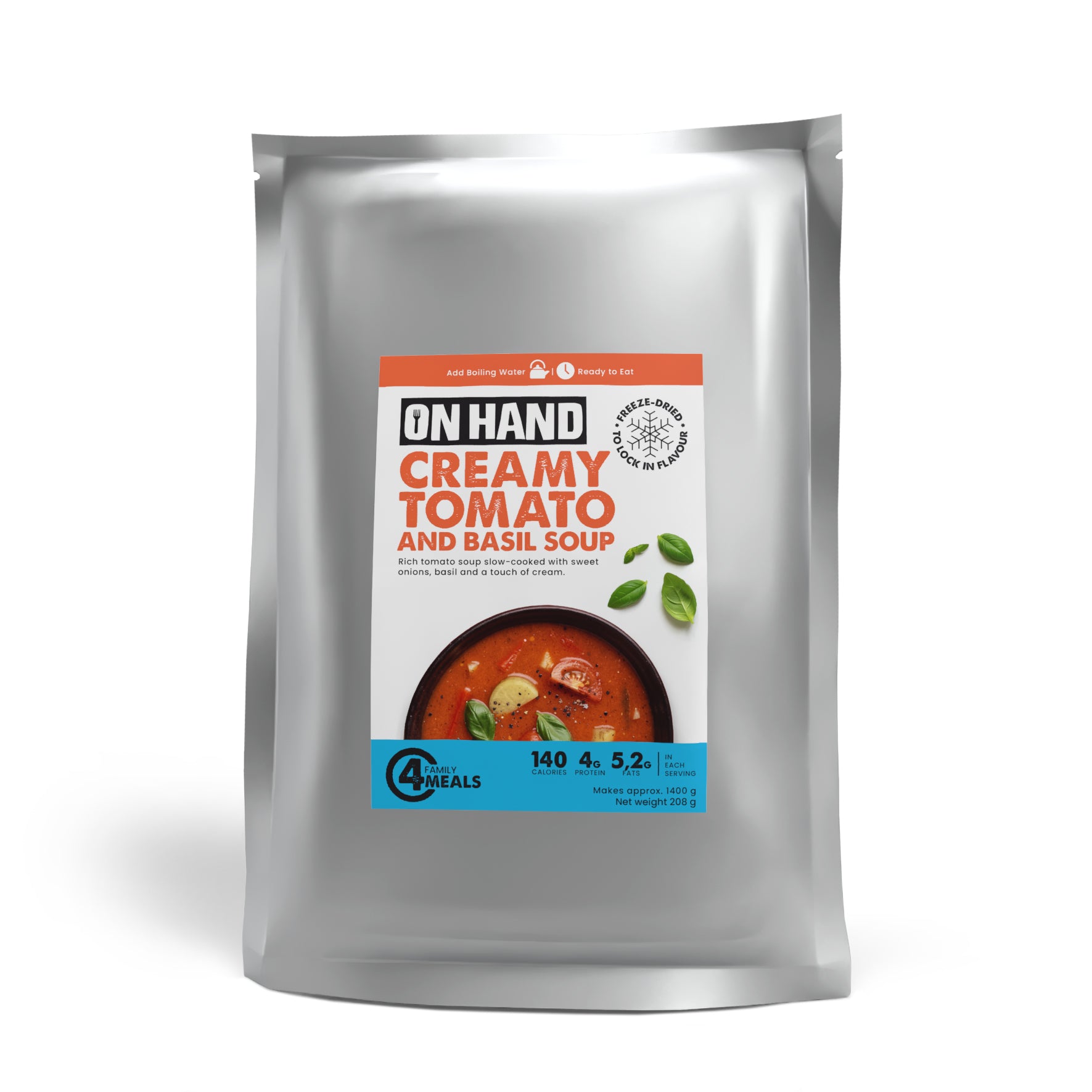 Creamy Tomato and Basil Soup