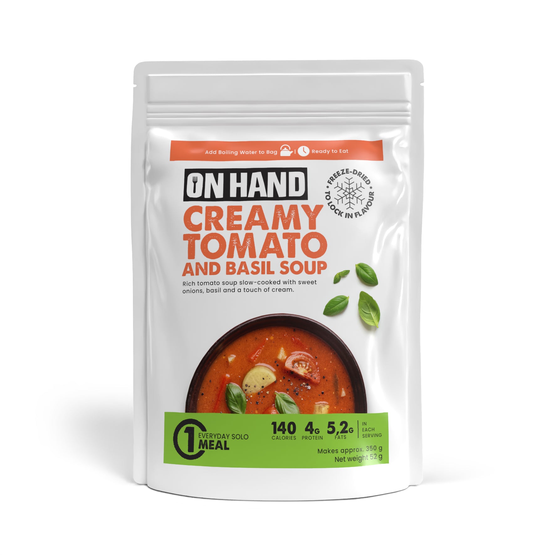 Creamy Tomato and Basil Soup