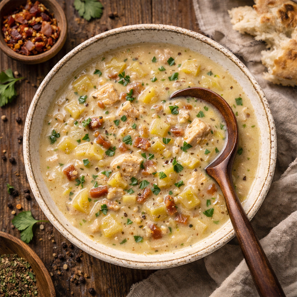 Potato and Bacon Soup